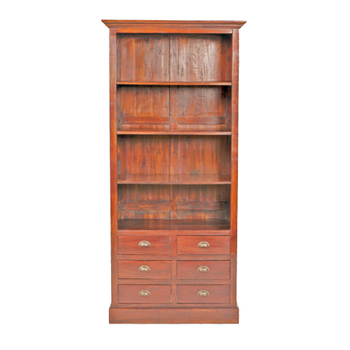 Teak boekenkast W 181 Teak boekenkast W 181