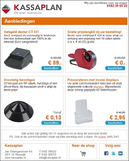 Nieuwsbrief Kassaplan